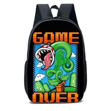 Imagem de MOCHILA ESCOLA INFANTIL JUVENIL ANIMEGAME OVER-Unissex