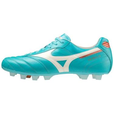 Imagem de Chuteira de Campo Masculina Mizuno Morelia II Japan MD, Azul, 39