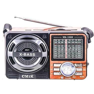 Imagem de Rádio Retrô Bluetooth Kt-1088S Kts - Plugx