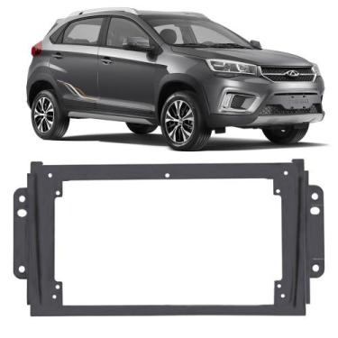 Imagem de Moldura Painel Tiggo 19 20 21 22 9 Polegadas para Multimidia DVD - Eca