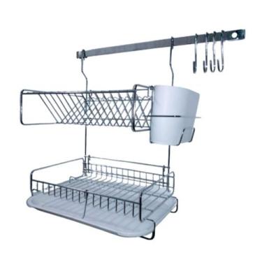 Imagem de Escorredor de louças com bandeja coletora de agua - N&E ARAMADOS