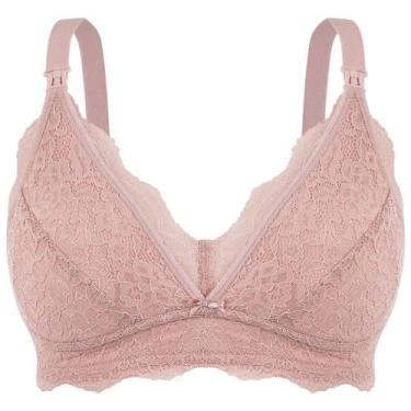 Imagem de Sutiã Amamentação Rendado Liebe 413400, Nude, 44