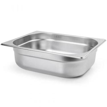 Imagem de Cuba Gastronômica Inox 1/2 Gourmet Mix 6,41 Litros Retangular Restaura