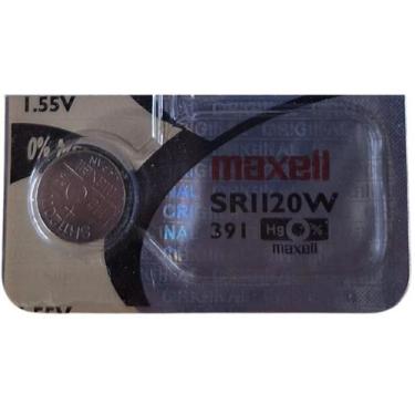 Imagem de Bateria 391 SR1120W Maxell 1.55v Para Relógio C/1 Un Original