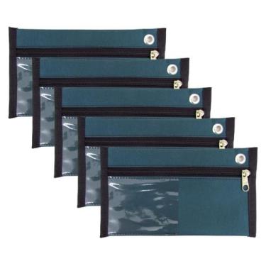 Imagem de 5 Malotes para Caixa Loja Contabilidade Dinheiro 20x12 - Look, Verde P