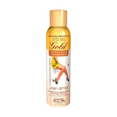 Imagem de Maquiagem Para As Pernas Miss Mag Gold Morena Escura 150ml