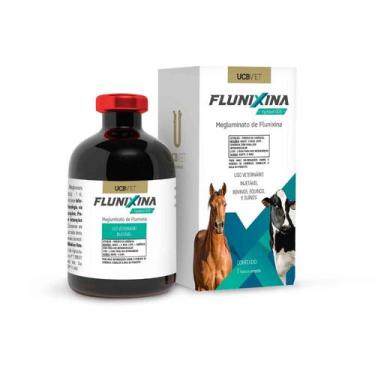 Imagem de Flunixina Injetável Ucbvet 10ml Anti-Inflamatório Analgésico Antipirét