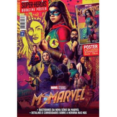 Imagem de Revista Superpôster Bookzine Mundo Dos Super-Heróis - MsMarvel - EDITO