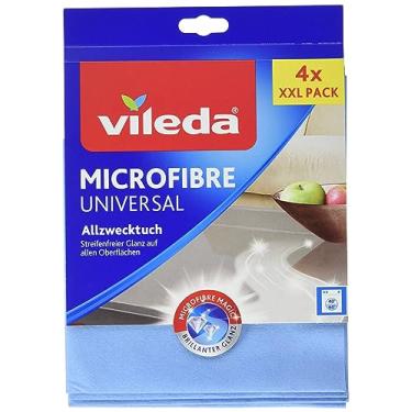 Imagem de Vileda Pano de microfibra multiuso universal, embalagem com 4er