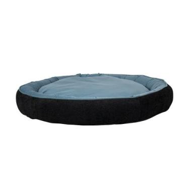 Imagem de Cama Pet Comfy Preto/Azul 90x90x20cm - Castor