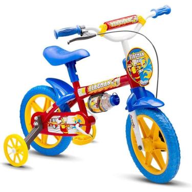 Imagem de Bicicleta Bike Para Criança 3 A 5 Anos Aro 12 FIREMAN Nathor-Masculino