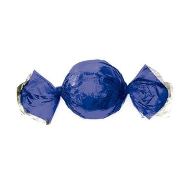 Imagem de Papel Trufa 14,5x15,5cm - Metalizado Azul - 100 unidades - Cromus - Cr