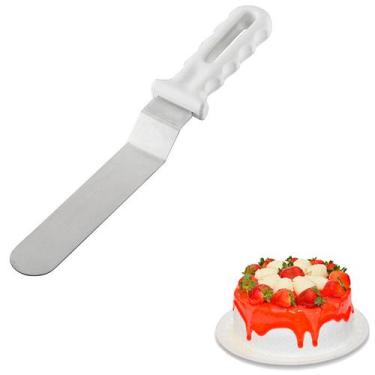 Imagem de Espátula Ponta Redonda 20cm Aço Inox Malta