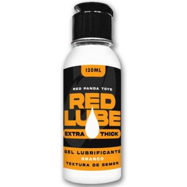 Imagem de Gel Lubrificante Semen Lube Cum Lub Red Lube Extra Thick 120ml Neutro 