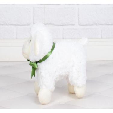 Imagem de Pelucia ovelha dolly 12 cm - detalhe laço  - CKD CONFECCOES, Verde