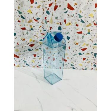 Imagem de Garrafa De Plástico Caixa De Leite Sucos Água Chás 500ML HG56638 - Int