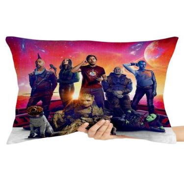 Imagem de Capa Travesseiro fronha com ziper 50x70  Guardiões da Galáxia fun - Em