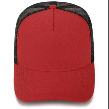Imagem de Kit 5 Bonés Truckers Preto Personalizado Aba Curva - MXCaps
