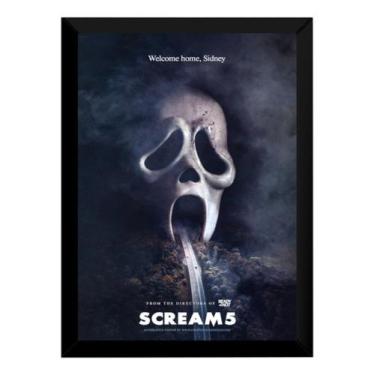 Imagem de Poster Moldurado Filme Panico 5 Scream 5 44x33cm - Fanarte