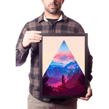 Imagem de Poster Com Moldura A3 Arte Horizon Zero Dawn - Fanarte