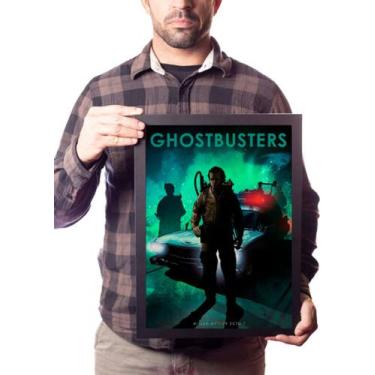 Imagem de Poster Com Moldura A3 Car Legends Ghostbuster - Fanarte