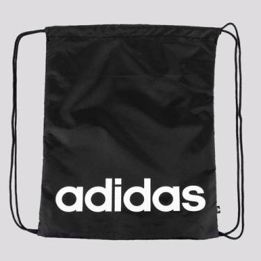 Imagem de Bolsa de Academia Adidas Linear Preta, Único