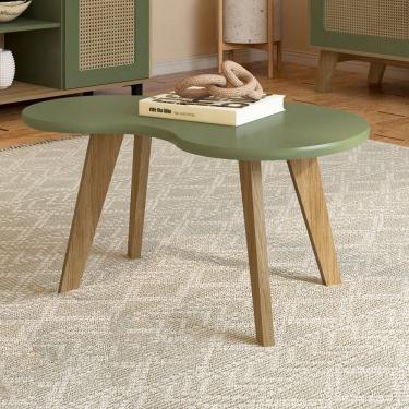 Imagem de Mesa de Centro Flora 100% Mdf Menta - Pnr Móveis