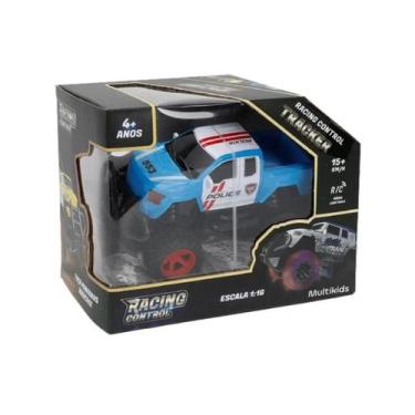Imagem de Carrinho Controle Remoto Racing Control Tracker Multilaser, Azul
