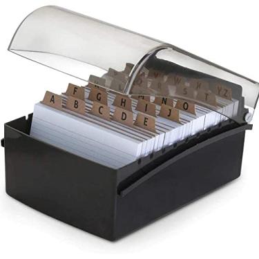 Imagem de Fichário de Mesa 6X9 Waleu, Preto, 10350003