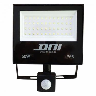 Imagem de Refletor de led com sensor de presença 50w - dni 6036 - Key west