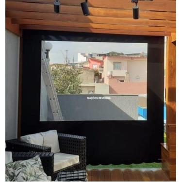Imagem de Toldo Cortina Retrátil completo para instalação: Várias Medidas - Lona