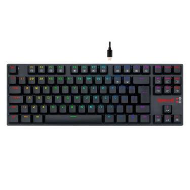 Imagem de Teclado Gamer Redragon K607- Rgb Aps Tkl Switch Red - Preto