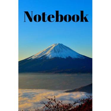 Imagem de Notebook: 120 Page, lined notebook with stunning cover art of Mount Fuji Japan