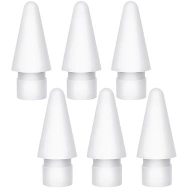 Imagem de BLEAKTEIR Pontas de Lápis de Substituição para Apple Pencil 1ª/2ª Geração/Pencil Pro/USB-C, 6 Peças