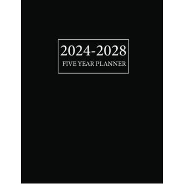 Imagem de 2024-2028 Five Year Planner: Monthly Calendar January 2024 - December 2028