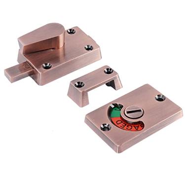 Imagem de Fechadura de Banheiro Ocupada Vaga, Fechadura de Porta de Banheiro, Fechadura de Vestiário, Indicador de Privacidade, Fechadura de Porta Divisória Com Alça para Banheiro Público