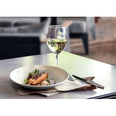 Imagem de Prato Fundo Jacqueline em Porcelana Branca 21 cm Tramontina 