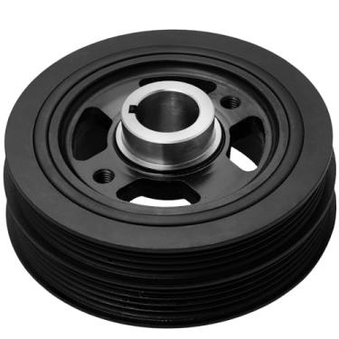 Imagem de Polia de cambota balanceadora harmônica do motor 594-182 adequada para Toyota Corolla 1989-1997, Celica 1990-1997 e Geo Prizm 1993-1997, DOHC L4 1.6L 1.8L, substitui OE 1347015070, 134770, 13477 01603