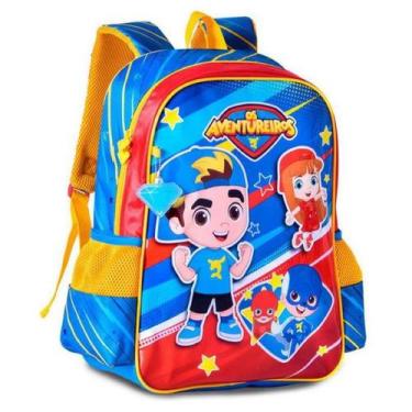 Imagem de Mochila Infantil De Costas Os Aventureiros Luccas Neto Clio AV2792J - 