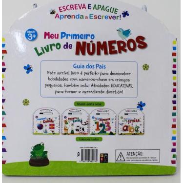 Imagem de Escreva e Apague - Meu Primeiro Livro De Numeros Sortido - PE DA LETRA