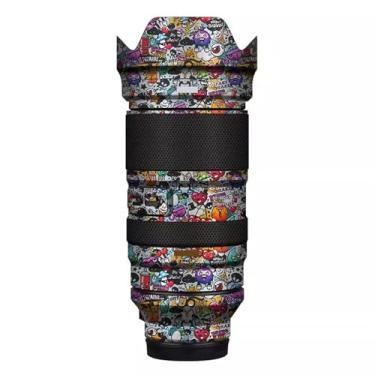 Imagem de Película adesiva de vinil Tamron 50-400 mm F4.5-6.3 adequada para Sony Mount Camera Lens Body Protective Sticker Coat 50-400 4.5-6.3 (Graffiti White)