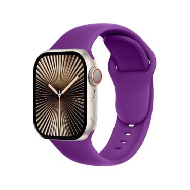 Imagem de C1B para correia Apple Watch Ultra 2/Ultra/SE/Series10 9 8 7 6 (49 mm 46 mm 45 mm 42 mm 41 mm 40 mm 38 mm)-Compatível com homem e mulher, estilo original, ajuste seguro, rainha Morada