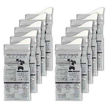 Imagem de Bolsa de urina descartável portátil 700ml Viagem Saco super absorvente à prova de vazamentos para acampamento Caminhando engarrafamento de emergência homens idosos idosos (10)