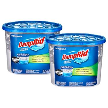 Imagem de Absorvedor de umidade descartável sem fragrância e removedor de odor com carvão ativado, 510 g. Dura até 60 dias, sem necessidade de eletricidade (pacote com 2) embalagem ILIOS