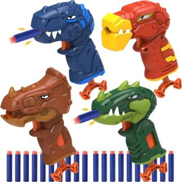 Imagem de Mini Pistola de Brinquedo Dinossauro Happitry - Para Crianças de 3 a 5