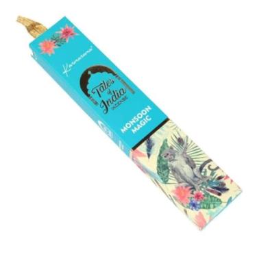 Imagem de Incenso Monsoon Magic - 1 caixinha de 15g com 12 varetas de bambu cada