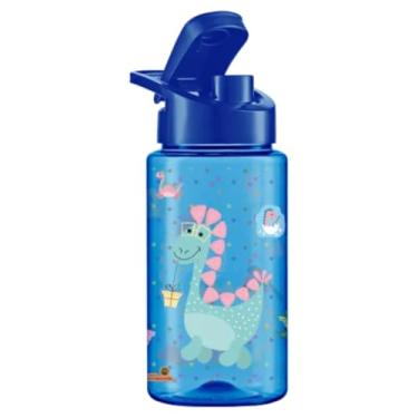 Imagem de Garrafinha De Água Squeeze Infantil 500ml Escola Viagem (Dino)