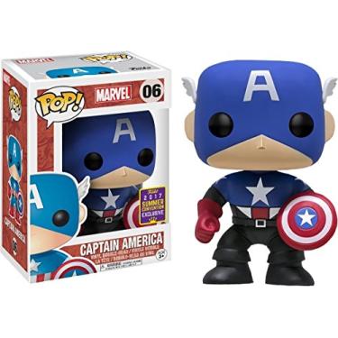 Imagem de Captain America - Funko Pop - Marvel - 06 - SDCC 2017