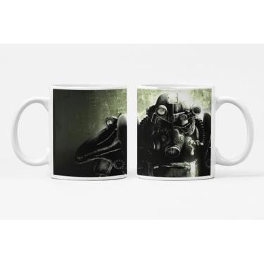 Imagem de Caneca de Porcelana 325ml Jogo Fallout Personalizada Md23 - Like Geek