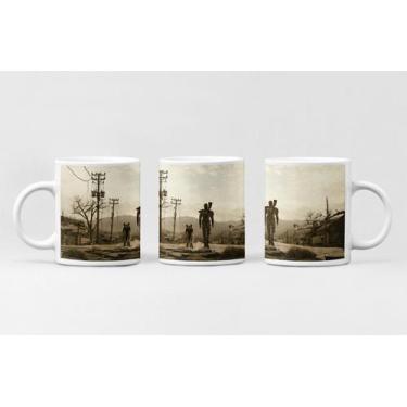 Imagem de Caneca de Porcelana 325ml Jogo Fallout Personalizada Md16 - Like Geek